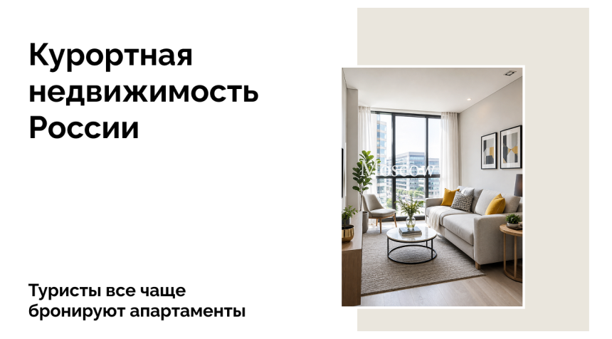 Спрос на краткосрочную аренду апартаментов вырос на 46% этим летом