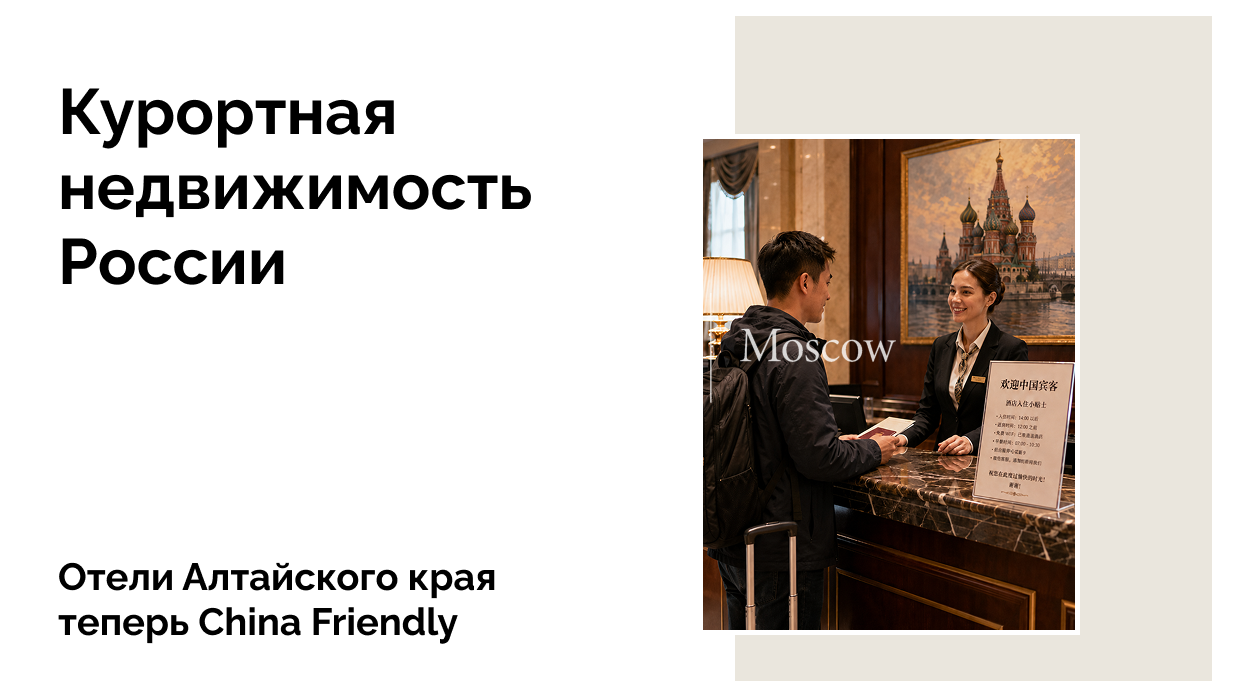 Три отеля первыми в Алтайском крае прошли сертификацию Чайна Френдли